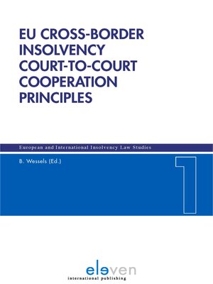 cover image of EU Cross-Border Insolvency Court-to-Court Cooperation Principles